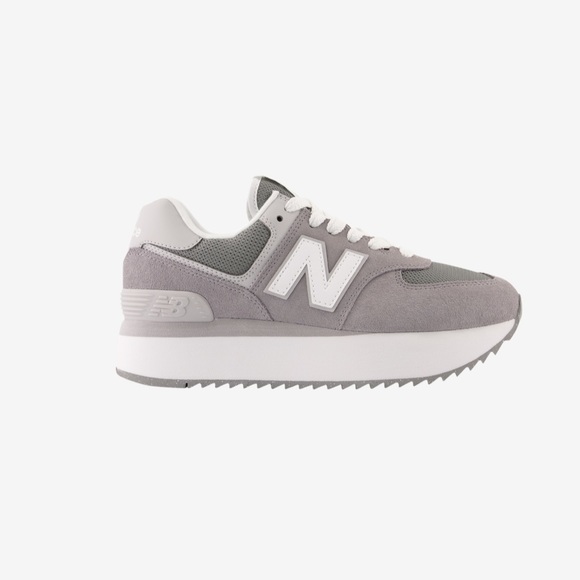 New Balance Womens 574 Stacked Platform WL574ZSD - Picture 3 of 6